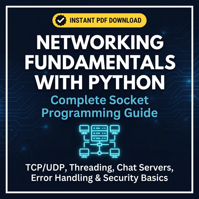 Networking Fundamentals with Python cover